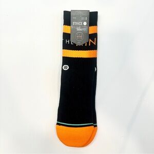 Stance Men's Socks in Black and Orange